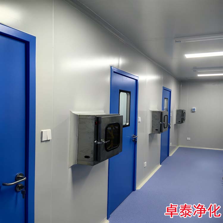 河北高业科技万级洁净实验室装修施工案例